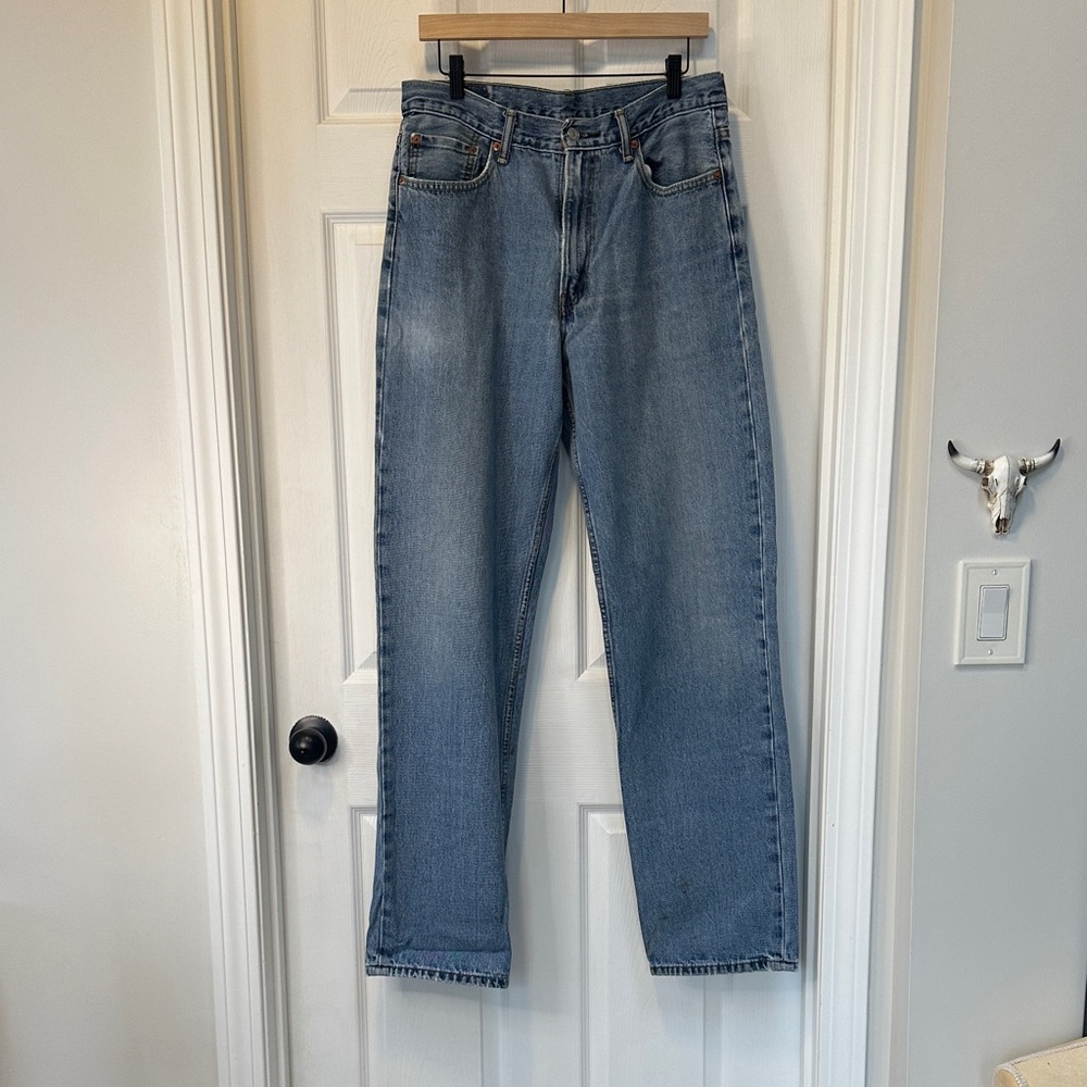 Levi’s 550 34/35 Men's Light Blue Straight Leg Jeans